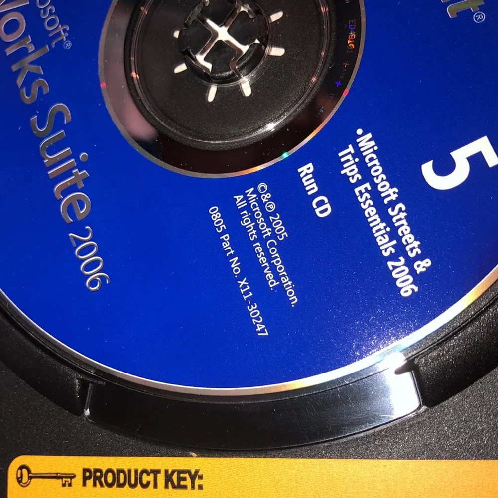 Microsoft works office suite 2006
